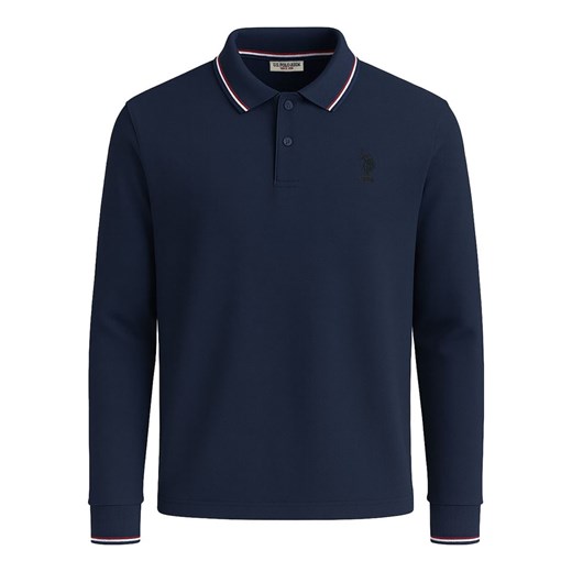 U.S. Polo Assn. Koszulka polo w kolorze granatowym ze sklepu Limango Polska w kategorii T-shirty męskie - zdjęcie 187643146
