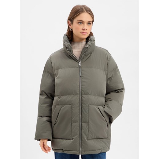 Opus Damska kurtka pikowana - Hileen Kobiety trzcinowy jednolity Opus 42 vangraaf