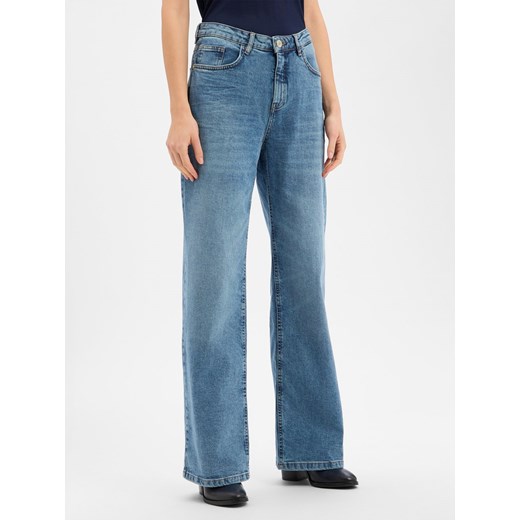 Opus Dżinsy - Miva Escape Kobiety Jeansy medium stone jednolity ze sklepu vangraaf w kategorii Jeansy damskie - zdjęcie 187643689