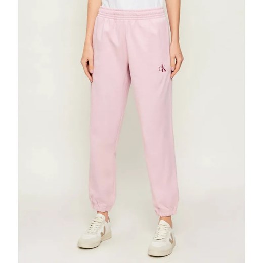 Calvin Klein Jeans Spodnie dresowe | Regular Fit ze sklepu Gomez Fashion Store w kategorii Spodnie damskie - zdjęcie 187644528