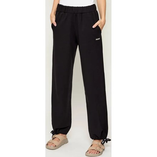 Hugo Bodywear Spodnie dresowe 10277497 | Loose fit ze sklepu Gomez Fashion Store w kategorii Spodnie damskie - zdjęcie 187644536