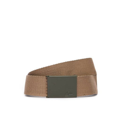 Pasek Męski Quiksilver EQYAA03912 Khaki ze sklepu eobuwie.pl w kategorii Paski męskie - zdjęcie 187646178