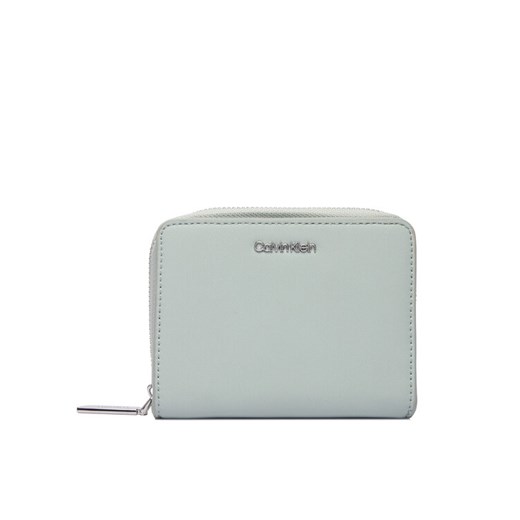 Calvin Klein Portfel Ck Must K60K611937 Szary ze sklepu MODIVO w kategorii Portfele damskie - zdjęcie 187646387