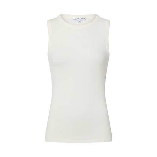 Marie Lund Damski podkoszulek Kobiety wiskoza écru jednolity ze sklepu vangraaf w kategorii Bluzki damskie - zdjęcie 187647949