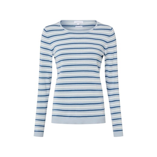 brookshire Sweter damski z dzianiny Kobiety Bawełna jasnoniebieski w paski L vangraaf