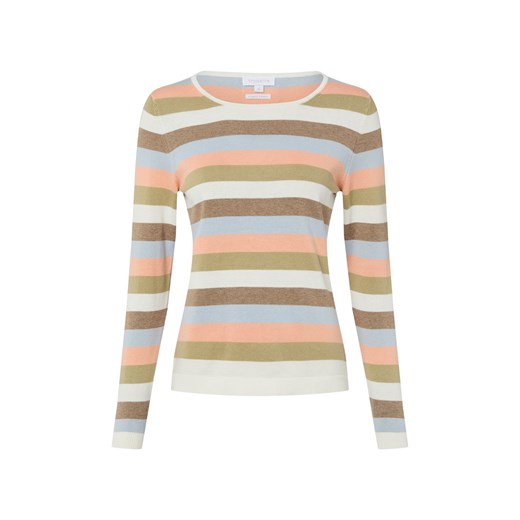 brookshire Sweter damski z dzianiny Kobiety Bawełna écru w paski ze sklepu vangraaf w kategorii Swetry damskie - zdjęcie 187647956