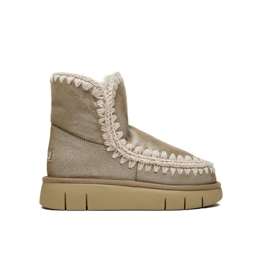 Śniegowce Mou MU.FW531002B Beżowy ze sklepu eobuwie.pl w kategorii Śniegowce damskie - zdjęcie 187648276