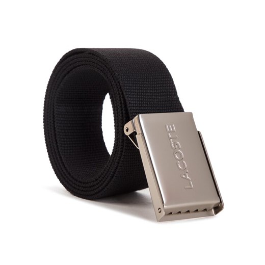 Pasek Męski Lacoste RC2012 Czarny ze sklepu eobuwie.pl w kategorii Paski męskie - zdjęcie 187648305