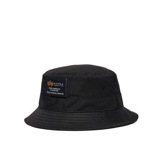 Kapelusz Alpha Industries Crew Bucket 116912 Czarny ze sklepu eobuwie.pl w kategorii Kapelusze damskie - zdjęcie 187648348