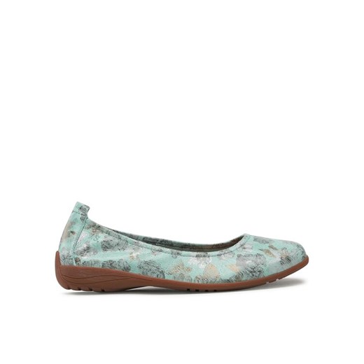 Baleriny Josef Seibel Fenja 01 74801 372 612 Zielony ze sklepu eobuwie.pl w kategorii Balerinki - zdjęcie 187648368