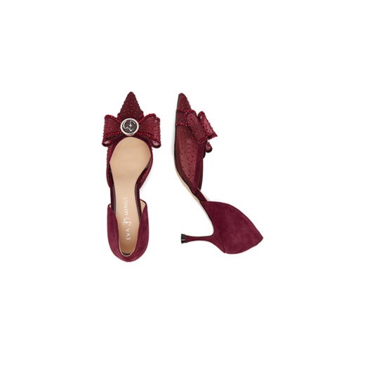 Szpilki Eva Minge EO-AVA-78096-202 Bordowy 40 eobuwie.pl