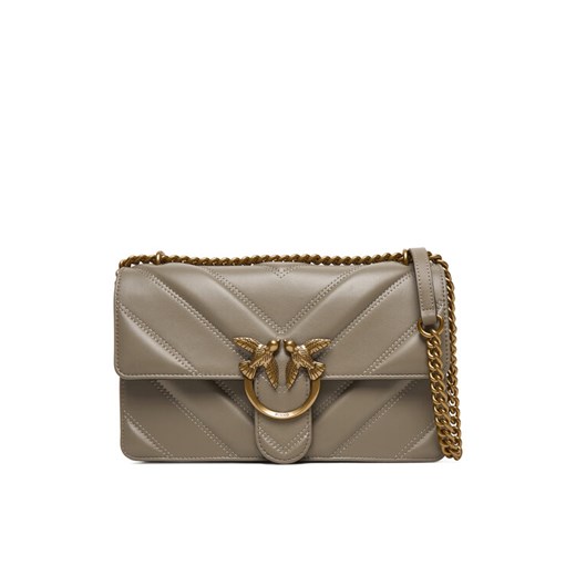 PINKO Torebka Love One Classic Light Dc Al 25-26 PLTT 104549 A2OS Szary ze sklepu MODIVO w kategorii Listonoszki - zdjęcie 187648777