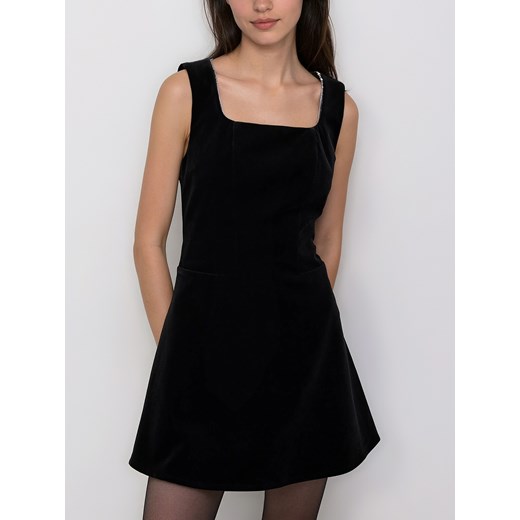 Reserved - Sukienka mini ze zdobieniem - czarny ze sklepu Reserved w kategorii Sukienki - zdjęcie 187649589