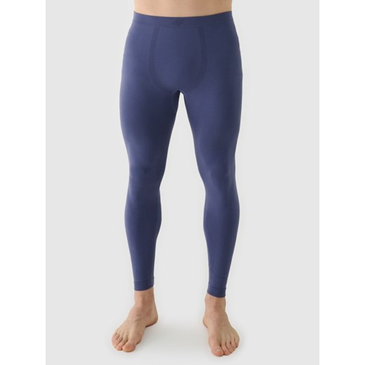 Męska bielizna termoaktywna (dół) 4F 4FWAW25USEAM242 - granatowa ze sklepu Sportstylestory.com w kategorii Bielizna termoaktywna męska - zdjęcie 187649836