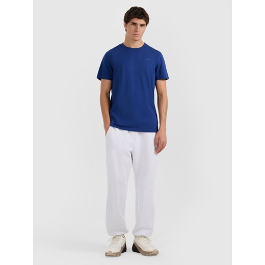 Męski t-shirt basic (2-pak) 4F 4FRMM00TTSHM2705 - multikolor ze sklepu Sportstylestory.com w kategorii T-shirty męskie - zdjęcie 187649888