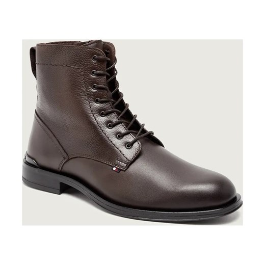 Tommy Hilfiger Skórzane buty wysokie ze sklepu Gomez Fashion Store w kategorii Buty zimowe męskie - zdjęcie 187650615