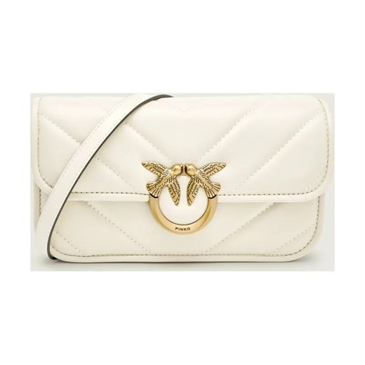 Pinko Skórzana listonoszka LOVE BOX Pinko OS Gomez Fashion Store