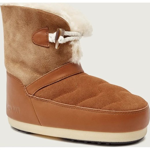 Moon Boot Śniegowce EVX IGLOO | shearling | zamsz ze sklepu Gomez Fashion Store w kategorii Śniegowce damskie - zdjęcie 187650648