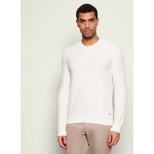 Joop! Sweter JK-01Welmo | Slim Fit | mercerised ze sklepu Gomez Fashion Store w kategorii Swetry męskie - zdjęcie 187650755