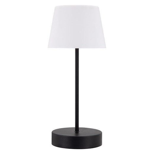 Remember Lampa stołowa LED &quot;Oscar&quot; w kolorze biało-czarnym - wys. 33,5 x Ø 14,5 cm ze sklepu Limango Polska w kategorii Oświetlenie - zdjęcie 187652929