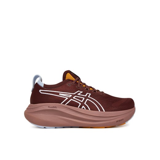 Asics Buty do biegania Gel-Nimbus 27 Tr 1012B908 Bordowy ze sklepu MODIVO w kategorii Buty sportowe damskie - zdjęcie 187653095