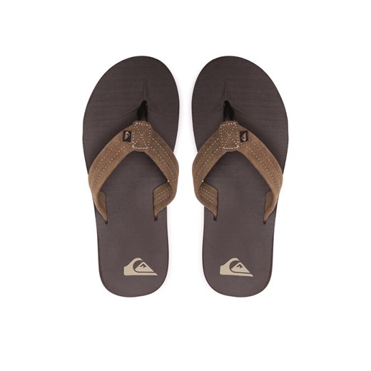 Quiksilver Japonki AQYL101323 Khaki ze sklepu MODIVO w kategorii Klapki męskie - zdjęcie 187653139