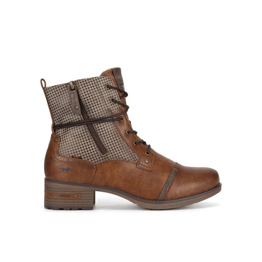 Mustang Trzewiki 1229-510 Brązowy ze sklepu MODIVO w kategorii Botki - zdjęcie 187653189