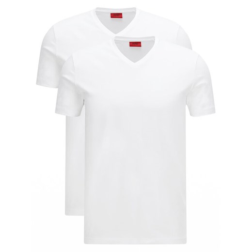 HUGO Komplet t-shirtów V 50325417 Biały Slim Fit ze sklepu MODIVO w kategorii T-shirty męskie - zdjęcie 187653245