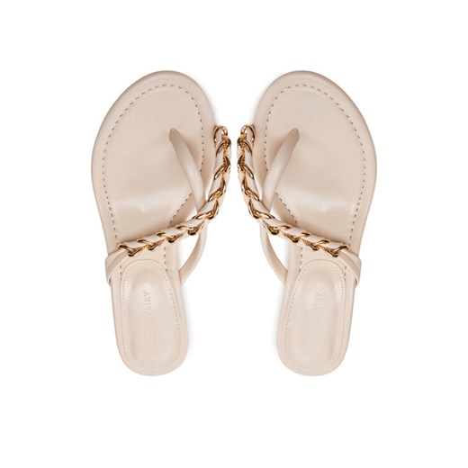 Jenny Fairy Japonki LS5730-04C Beżowy ze sklepu MODIVO w kategorii Klapki damskie - zdjęcie 187653249