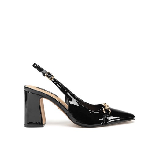 Nine West Czółenka PD0023-01 Czarny ze sklepu MODIVO w kategorii Sandały damskie - zdjęcie 187653428