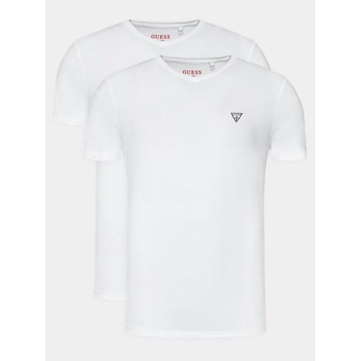 Guess Komplet t-shirtów Caleb U97G03 KCD31 Biały Regular Fit ze sklepu MODIVO w kategorii T-shirty męskie - zdjęcie 187653435