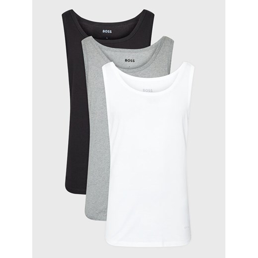 BOSS Komplet tank topów 50475278 Kolorowy Regular Fit ze sklepu MODIVO w kategorii T-shirty męskie - zdjęcie 187653467