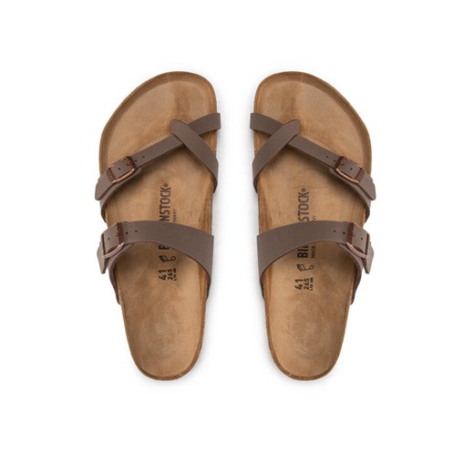 Birkenstock Japonki Mayari 0071061 Brązowy ze sklepu MODIVO w kategorii Klapki damskie - zdjęcie 187653475