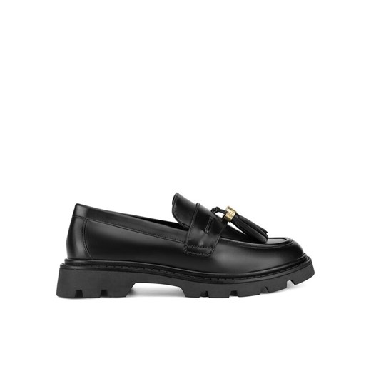 GINO ROSSI Loafersy SIMON-115856 Czarny ze sklepu MODIVO w kategorii Lordsy damskie - zdjęcie 187653606