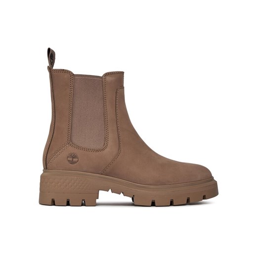 Timberland Sztyblety Cortina Valley Chelsea TB0A41EW9291 Beżowy ze sklepu MODIVO w kategorii Botki - zdjęcie 187653627