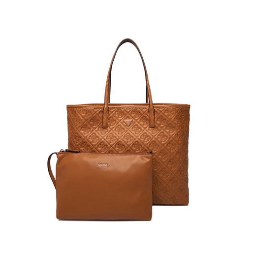 Guess Torebka Adelasia HWQL96 58240 Brązowy ze sklepu MODIVO w kategorii Torby Shopper bag - zdjęcie 187653745