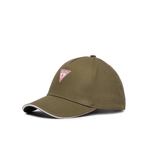 Guess Czapka z daszkiem M3YZ22 WBN60 Khaki ze sklepu MODIVO w kategorii Czapki z daszkiem męskie - zdjęcie 187653965