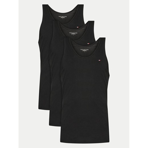 Tommy Hilfiger Komplet tank topów UM0UM03387 Czarny Regular Fit ze sklepu MODIVO w kategorii T-shirty męskie - zdjęcie 187653967