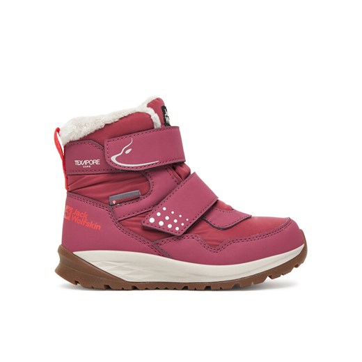 Jack Wolfskin Śniegowce Polar Bear-g Texapore Mid Vc A62146 Różowy ze sklepu MODIVO w kategorii Buty zimowe dziecięce - zdjęcie 187653975