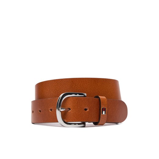 Tommy Hilfiger Pasek Damski New Danny Belt WW0WW11590 Brązowy ze sklepu MODIVO w kategorii Paski damskie - zdjęcie 187654055