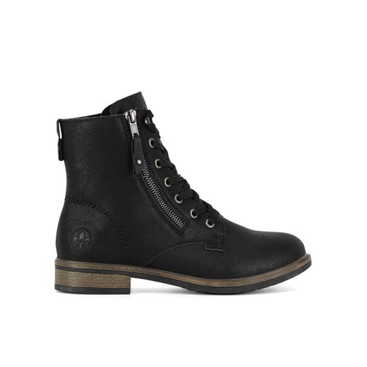 Rieker Trzewiki 72221-00 Czarny ze sklepu MODIVO w kategorii Botki - zdjęcie 187654075