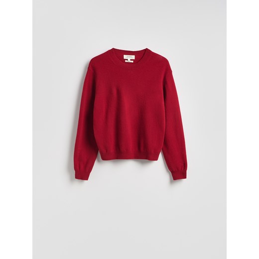 Reserved - Wełniany sweter - niebieski ze sklepu Reserved w kategorii Swetry damskie - zdjęcie 187660576