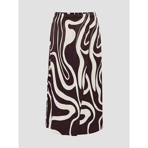 OPUS Spódnica w kolorze czarno-białym Opus 40 okazyjna cena Limango Polska