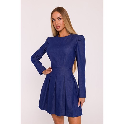 made of emotion Sukienka w kolorze niebieskim ze sklepu Limango Polska w kategorii Sukienki - zdjęcie 187660828