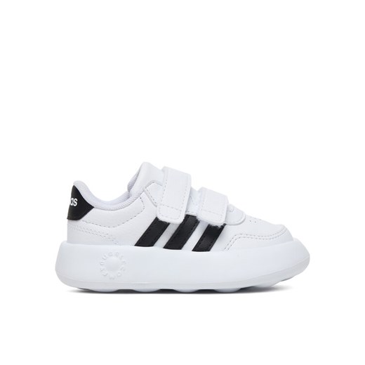Sneakersy adidas Breaknet 3.0 JS3680 Biały ze sklepu eobuwie.pl w kategorii Buty sportowe dziecięce - zdjęcie 187661065