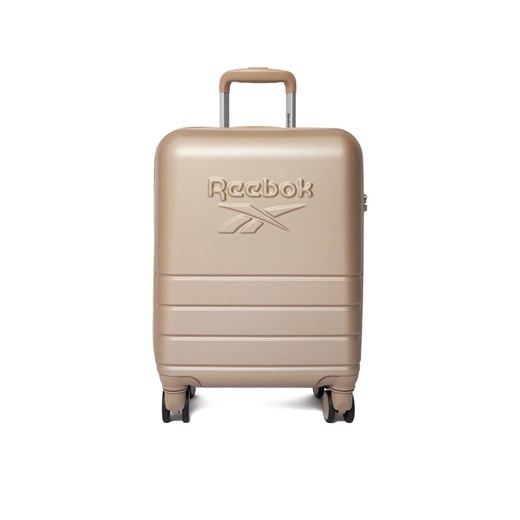 Reebok Walizka kabinowa CEO-RBK-WAL-001-07-CCC-S Beżowy ze sklepu MODIVO w kategorii Walizki - zdjęcie 187661168