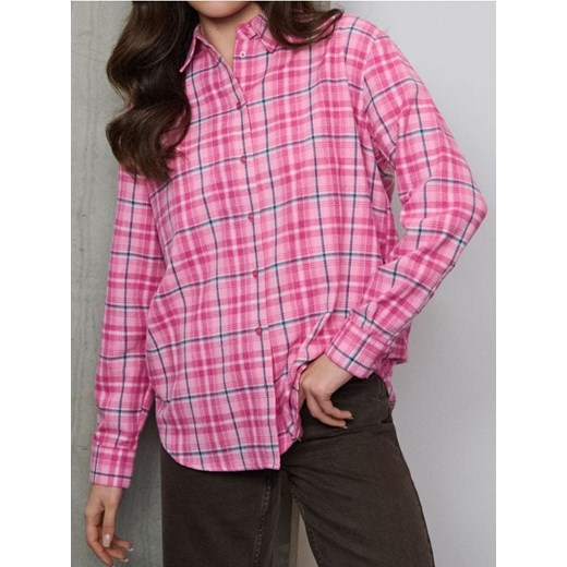 Sinsay - Koszula w kratę - wielobarwny ze sklepu Sinsay w kategorii Koszule damskie - zdjęcie 187662539