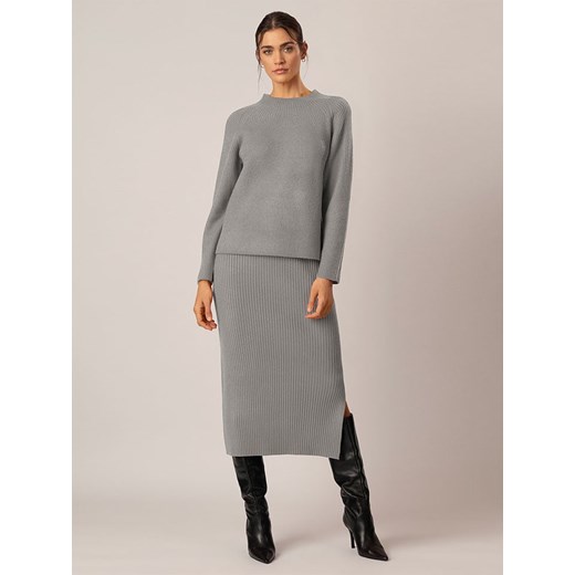 APART Sweter w kolorze szarym 40/42 Limango Polska okazyjna cena