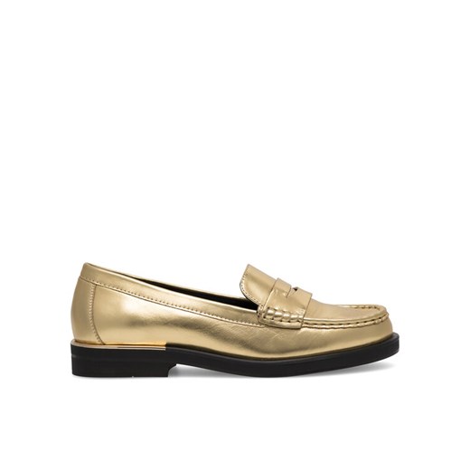 GINO ROSSI Mokasyny LUISA-112989 Złoty ze sklepu MODIVO w kategorii Mokasyny damskie - zdjęcie 187664945