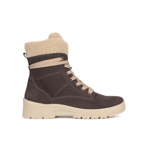 Remonte Trzewiki D0E76-45 Brązowy ze sklepu MODIVO w kategorii Botki - zdjęcie 187665047